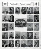 George Laucomer, Henry Underwood, M. V. Barry, L. H. Cheney, Jacob Wahl, J. F. Heckelman, Frontier County 1905
